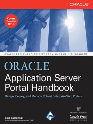 cover image of Oracle Application Server Portal Handbook